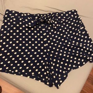 Polka dot shorts